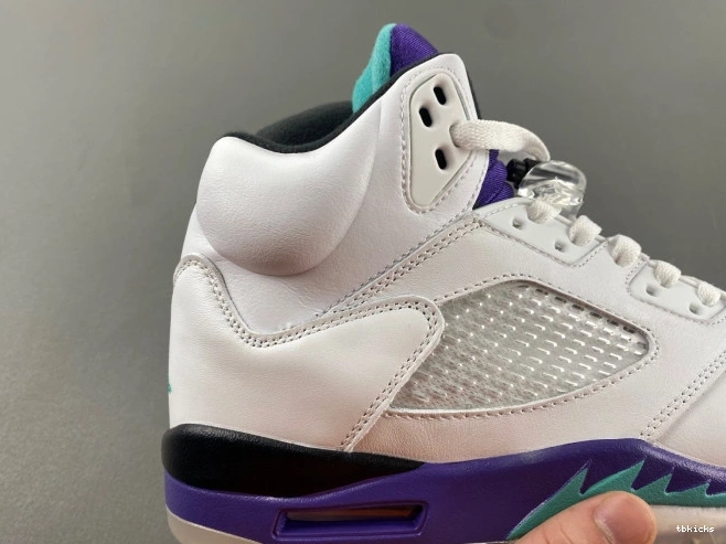 Rep TBK (2013) Jordan Grape 136027-108 Air Retro 5 0814